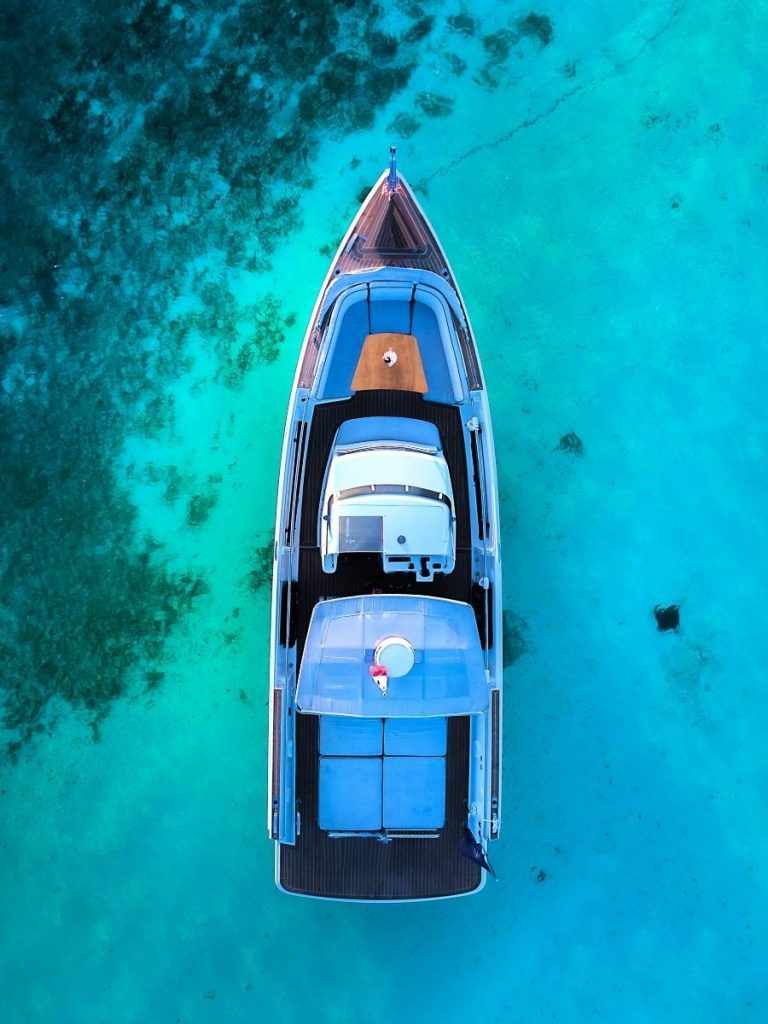 Fjord 36 private charter boat in Cozumel