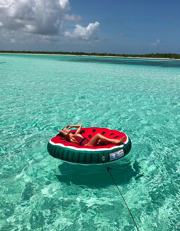El cielo charter experience in Cozumel